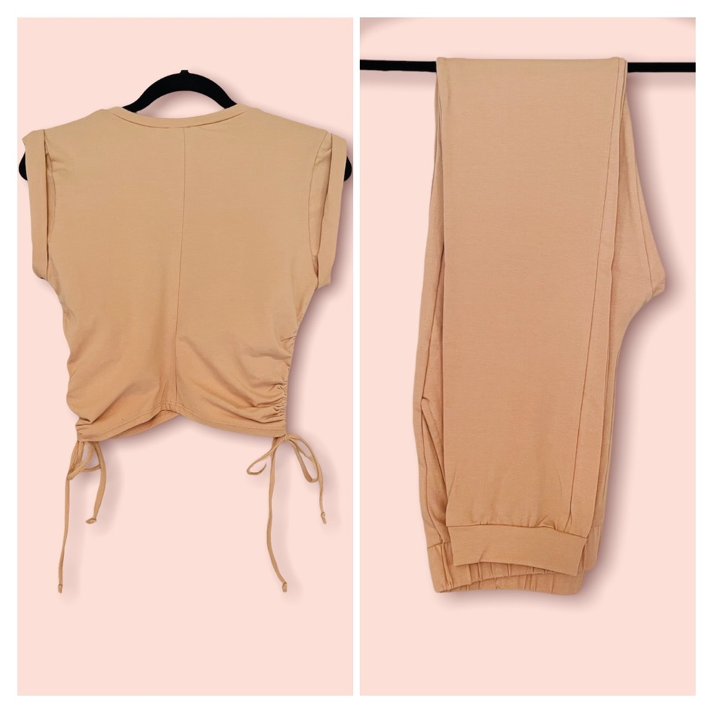 NWT Crop Top and Jogger Set Sz S